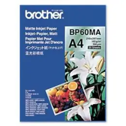 Papier Brother BP60MA A4, 145g, matt, für bis zu 6.000 dpi, Pack 25 Blatt