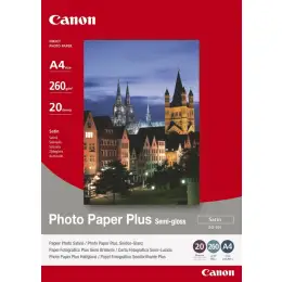 Papier Canon 1686B021 SG-201 A4, 260g, Seidenglanz matt, Pack 20 Blatt