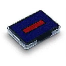 Austauschkissen Trodat 20446 6/50/2 blau/rot für 5030, 5200, 5546, 5430, 5431, 5435, Blister 2 Stk