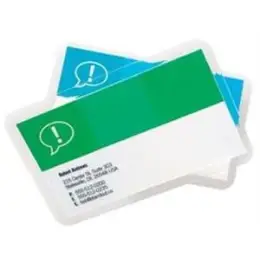Laminierhülle GBC 3740430 54x86mm 250micron glänzend CREDIT-CARD, Pack 100 Stk