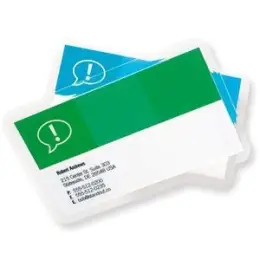 Laminierhülle GBC 3743157 60x90mm 125micron glänzend Business-Card, Pack 100 Stk