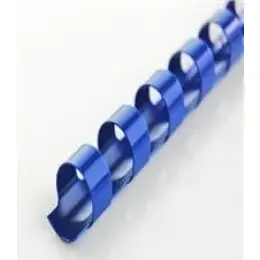 Plastikbinderücken GBC 4028235 Ø 10,0mm blau, Pack 100 Stk