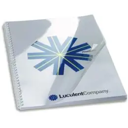 Einbanddeckel GBC CE011580E HiClear, Professional Series A4 (210 x 297 mm), Kunststoff (PVC), 150 micron, farblos, glasklar, Pack 100 Stk