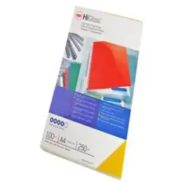 Einbanddeckel GBC CE020020 Chromolux Higloss Hochglanzkarton blau A4 250g, Pack 100 Blatt