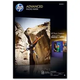 Papier HP Q8697A A3, 250g, Foto-Hochglanz Advanced, Pack 20 Blatt
