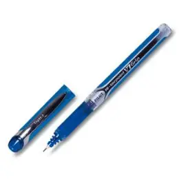 Tintenroller Pilot BXGPN-V7-L 2207003 Hi-Tecpoint V7 Grip 0,5mm, Edelstahlspitze, mit Kappe, blau, Pack 12 Stk