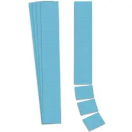Einsteckkarte Ultradex 140507 32mm hoch/5cm blau, Pack 90 Stk