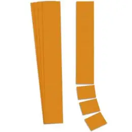 Einsteckkarte Ultradex 140604 32mm hoch/6cm orange, Pack 90 Stk