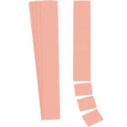 Einsteckkarte Ultradex 140703 32mm hoch/7cm rosa, Pack 90 Stk