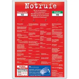 Beschriftungsfenster Veloflex 2214000 Velocoll Innenmaß: 210 x 297 mm (A4), selbstklebende Rückseite, glasklar, Pack 10 Stk