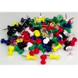 Pinnadeln Alco 663-10 weiß, Pack 100 Stk