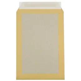 Versandtasche Soennecken 327215270 2919 C5 ohne Fenster/haftklebend braun Papprückwand 90g, Pack 200 Stk