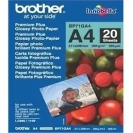 Fotopapier Brother BP71GA4 A4 260g, Pack 20 Blatt