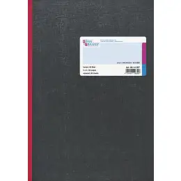 Geschäftsbuch König & Ebhardt 86-14297 8614297 A4, 192 Seiten, kariert, Karton, dunkelgrau, Pack 3 Stk