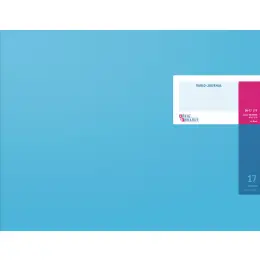 Vario-Journal König & Ebhardt 86-17179 8617179 mit Kopfleiste, 420x297 mm, 96 Seiten, Konten-Journal, Karton, magenta/hellblau