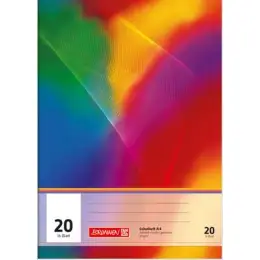 Schulheft Brunnen 10-4492002 104492002 A4 Lineatur 20, blanko, 16 Blatt