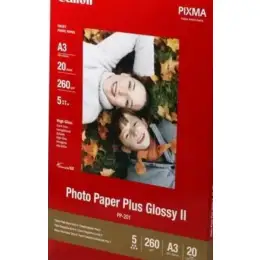 Papier Canon 2311B020 PP-201 A3, 260g, Fotoglanz+, Pack 20 Blatt