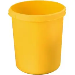 Papierkorb HAN 1834-15 Klassik 30 Liter gelb Standard, Pack 6 Stk
