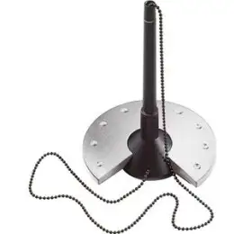 Kugelschreiberständer Helit H6220399 Silver silber/schwarz