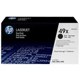 Tonerpatrone HP Q5949XD 49X Doppelpack, 2 x schwarz, je 6.000 Seiten