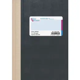 Geschäftsbuch König & Ebhardt 86-15224 8615224 A5, 384 Seiten, kariert, Kunststoff, grau