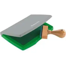 Stempelkissen Pelikan 336206 7 x 11 cm, Kunststoffgehäuse (PS), grün