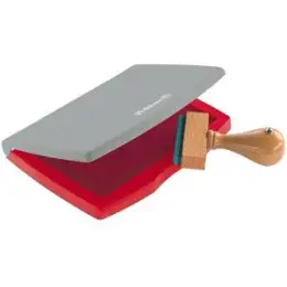 Stempelkissen Pelikan 336214 7 x 11 cm, Kunststoffgehäuse (PS), rot
