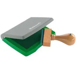 Stempelkissen Pelikan 337717 5 x 7 cm, Kunststoffgehäuse (PS), grün