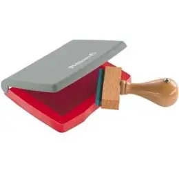 Stempelkissen Pelikan 337725 5 x 7 cm, Kunststoffgehäuse (PS), rot