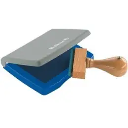 Stempelkissen Pelikan 337741 5 x 7 cm, Kunststoffgehäuse (PS), blau
