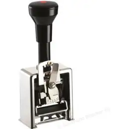 Paginierstempel Reiner 175000-071 C1 Metall/Kunststoff, 4,5mm Blockschrift, 7 Räder, 0, 1-4 x Schaltung