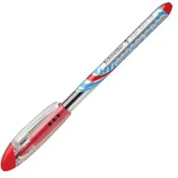 Kugelschreiber Schneider 151202 Slider Basic XB XB, mit Kappe, rot