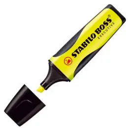 Textmarker Stabilo 73/14 Boss Executive 2-5mm, Keilspitze, gelb