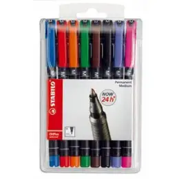 Folienschreiber Stabilo 843/8 OHPen universal 8er-Etui 8Farben