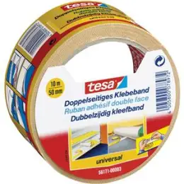 Doppelseitiges Klebeband Tesa 56171-00003-01 universal Verlegeband, 50mm x 10m