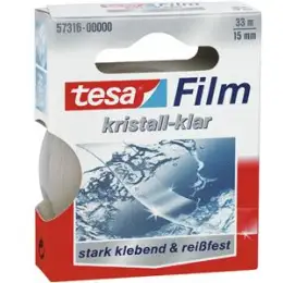 Klebefilm Tesa 57316-00000-01 tesafilm 15mm x 33m kristall-klar