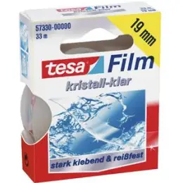Klebefilm Tesa 57330-00000-02 tesafilm 19mm x 33m kristall-klar