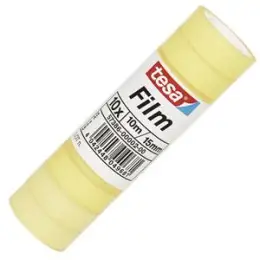 Klebefilm Tesa 57386-00002-00 tesafilm 15 mm x 10 m, transparent, Pack 10 Rollen
