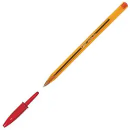 Kugelschreiber Bic 872720 Cristal Original 0,35mm (F), mit Kappe, dokumentenecht, rot