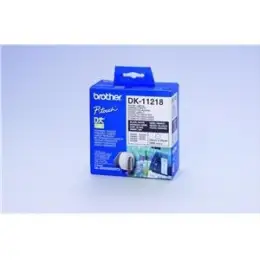 Etiketten Brother DK-11218 Ø 24mm rund, selbstklebend, Pack 1000 Stk/1 Rolle