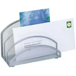 Briefständer Wedo 65354 65 354 Office silber 3-Fächer Draht-Metall