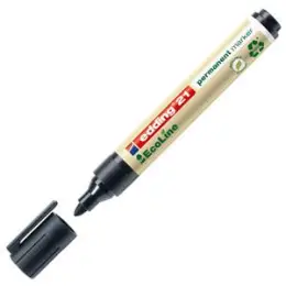 Permanentmarker Edding 21 EcoLine 4-21001 1,5-3mm, Rundspitze, schwarz