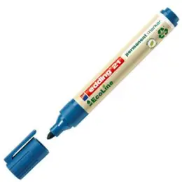 Permanentmarker Edding 21 EcoLine 4-21003 1,5-3mm, Rundspitze, blau