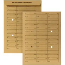 Hausposttasche Posthorn 04180338 B4 braun 110g mit Tabellendruck, Pack 250 Stk