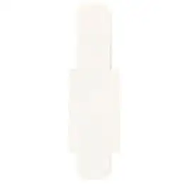 Stecksignale Leitz 6030-00-01 60300001 Orgacolor Hartfolie, weiß, Pack 50 Stk