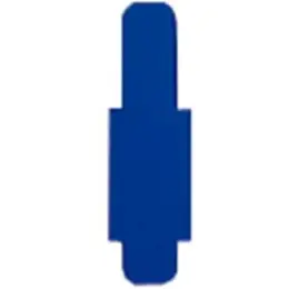 Stecksignale Leitz 6030-00-39 60300039 Orgacolor Hartfolie, dunkelblau, Pack 50 Stk