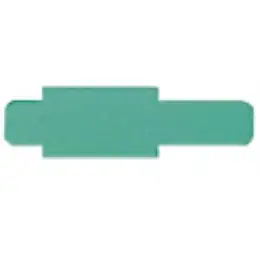 Stecksignale Leitz 6030-00-55 60300055 Orgacolor Hartfolie, grün, Pack 50 Stk