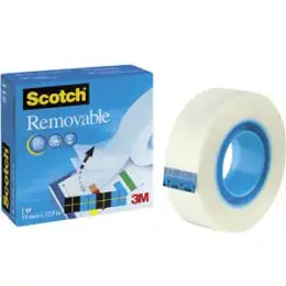 Klebeband Scotch M8111933 Removable 19mmx33m ablösbar