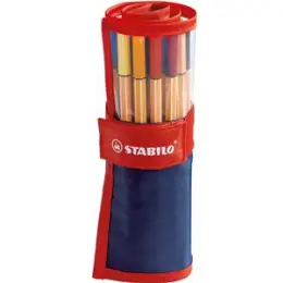 Fineliner Stabilo 8825-021 point 88 25er-Rollerset