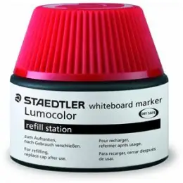 Whiteboardmarker-Nachfülltusche Staedtler 48851-2 488 51-2 Lumocolor rot, für Lumocolor 351, 351B, Flasche 30ml